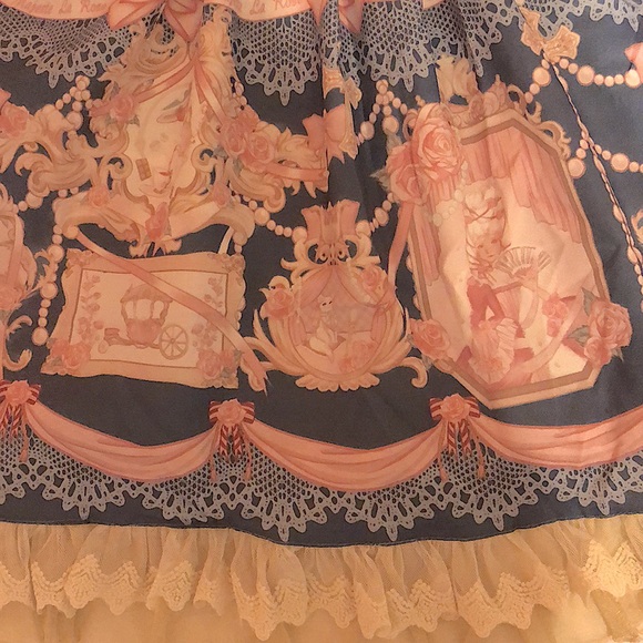 Sa Majeste La Rose Jumper Skirt Dress - Picture 11 of 12